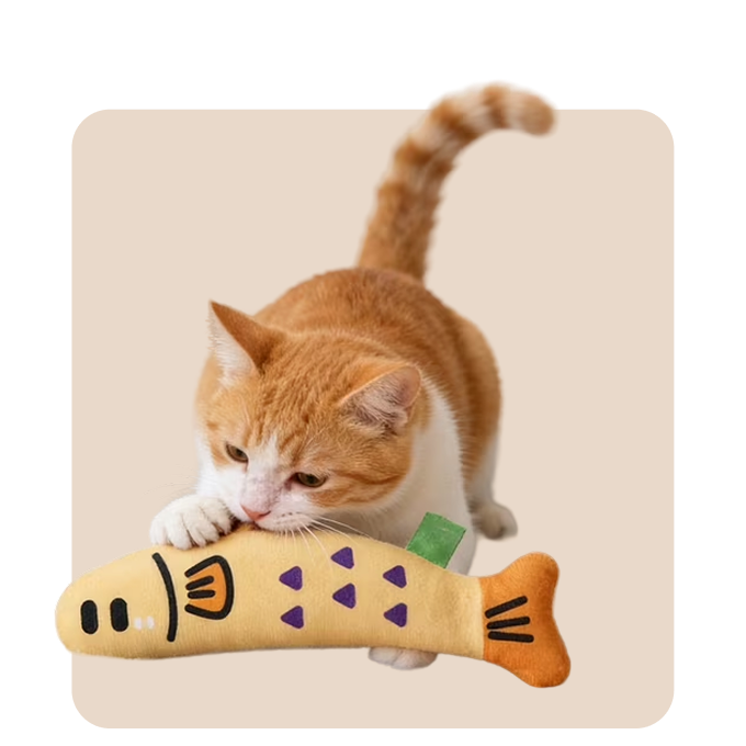 "Mr. Waggy catnip toys collection – mice, balls and plush toys infused with real catnip"