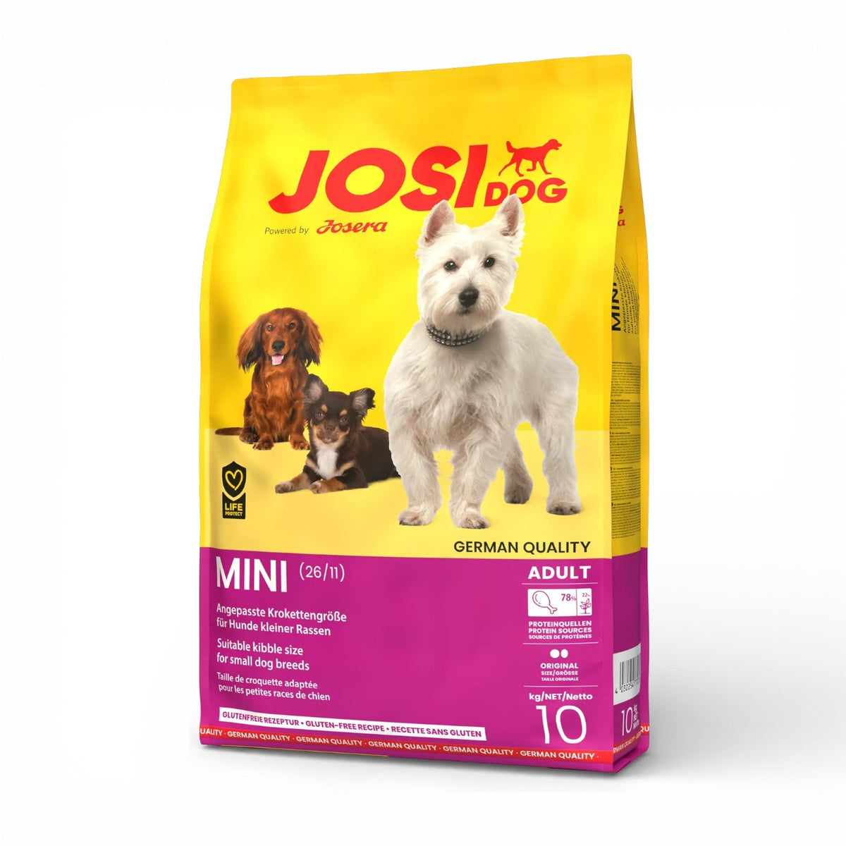 JosiDog Mini Adult Dog Dry Food for Small Breed Adult Dogs
