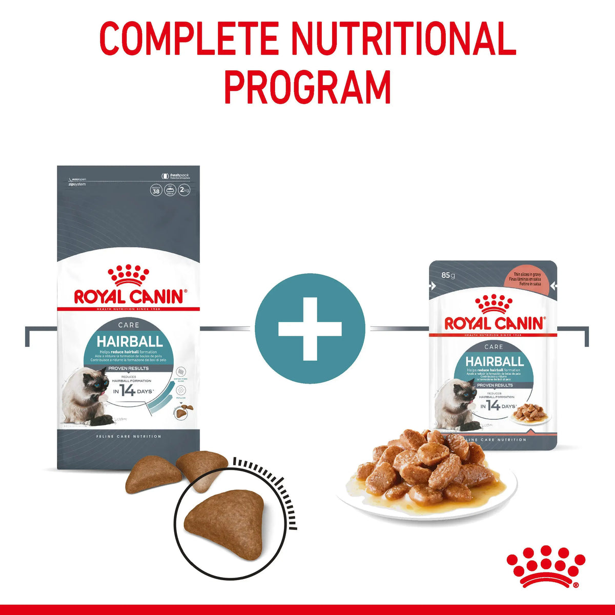Royal Canin Hairball Control Cat Food for Hairball Reduction