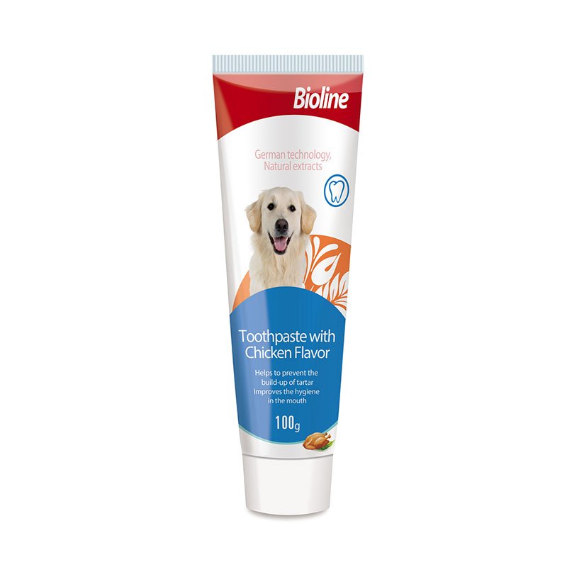 For dogs pleasant flavour eases dental hygiene.

Contains: toothpaste 100g

Finger toothbrush, finger massage brush as well as two-sided toothbrush with two different brush heads.